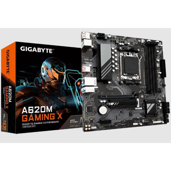 A620M GAMING X 8000MHz OC DDR5 AM5 M.2 HDMI DisplayPort MicroATX Anakart resmi