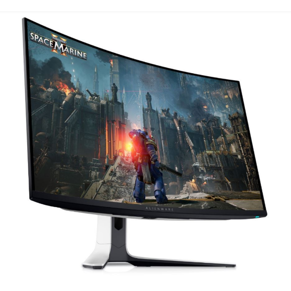 Alienware 32 4K QD-OLED Gaming Monitor 3840x2160 1MS USB DP HDMI resmi