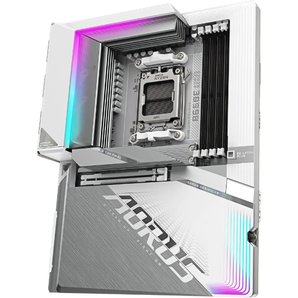 B650E-A-STEALTH-ICE 8000MHz OC DDR5 AM5 M.2 HDMI DP ATX Anakart resmi