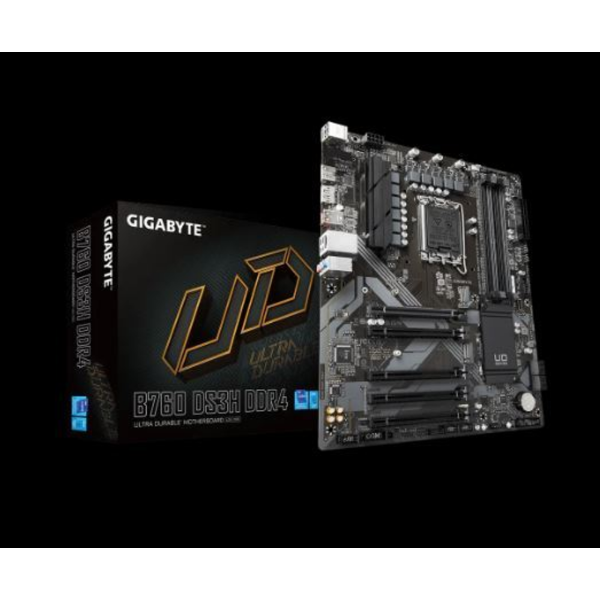 B760 DS3H DDR4 5333MHz OC LGA1700 M.2 HDMI DisplayPort ATX Anakart resmi