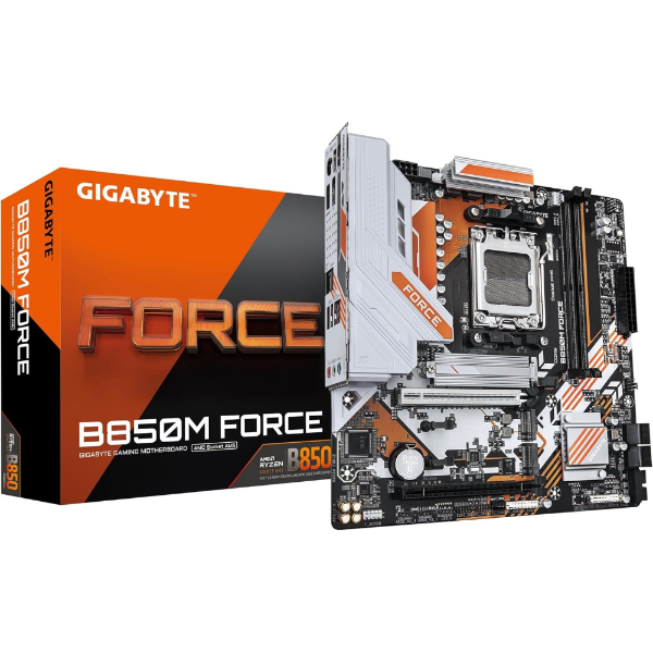 B850M-FORCE 9600MHz OC DDR5 AM5 M.2 HDMI DisplayPort MicroATX Anakart resmi