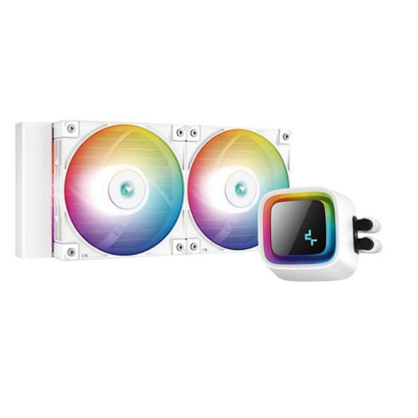 LS520 RGB 240mm Beyaz Sıvı Soğutma resmi