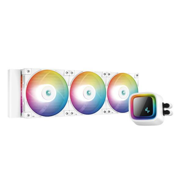 LS720 RGB 360mm Beyaz Sıvı Soğutma resmi