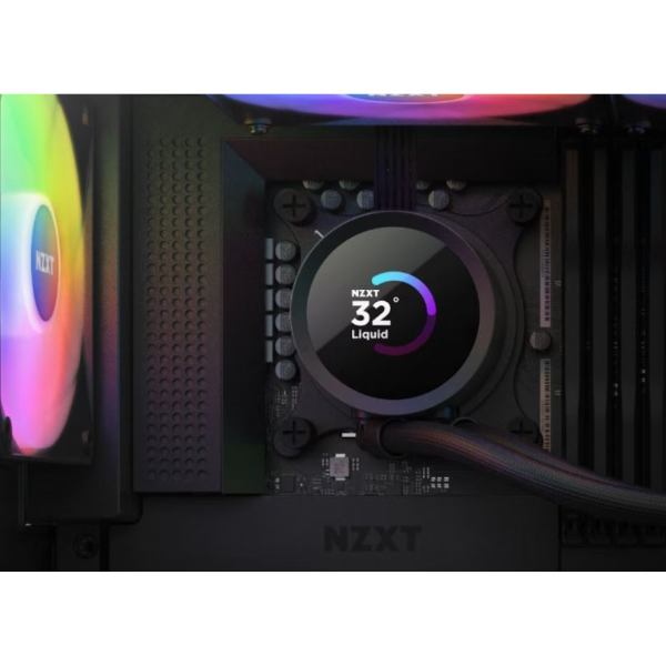 Kraken 240 Siyah RGB AIO LCD Display 240mm Sıvı Soğutucu resmi