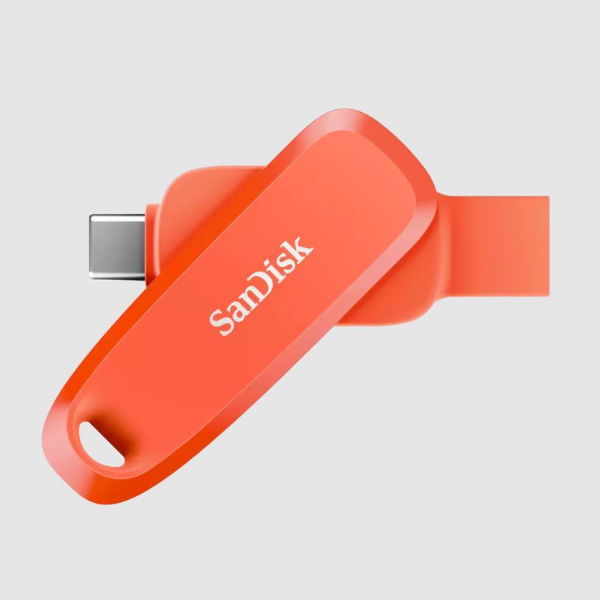 128GB Phone Drive Type-C to Type-A USB3.2 Gen1 Flash Bellek Orange resmi