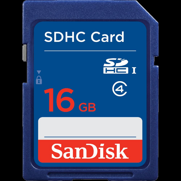 16GB SDHC/SDXC Memory Card resmi