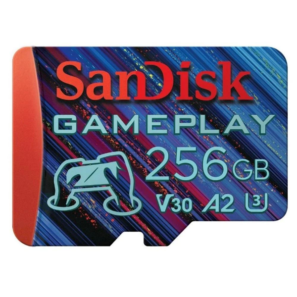 256GB Gameplay SDXC UHS-I 190MB/s MicroSD CARD resmi