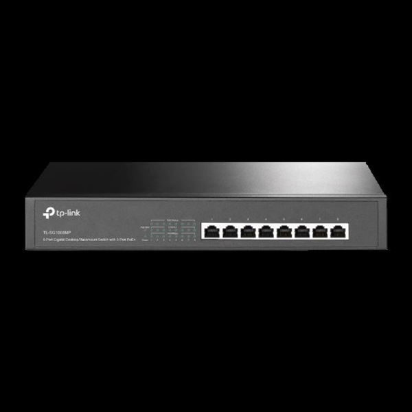 8-Port Gigabit Desktop/Rackmount Switch with 8-Port PoE+ resmi