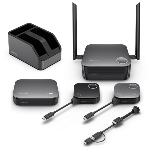 4K Type-C HDMI PLUG-PLAY KABLOSUZ WIFI GORUNTU AKTARIM SUNUM CIHAZI resmi