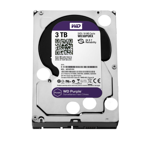 Purple Surveillance Hard Drive 3TB resmi
