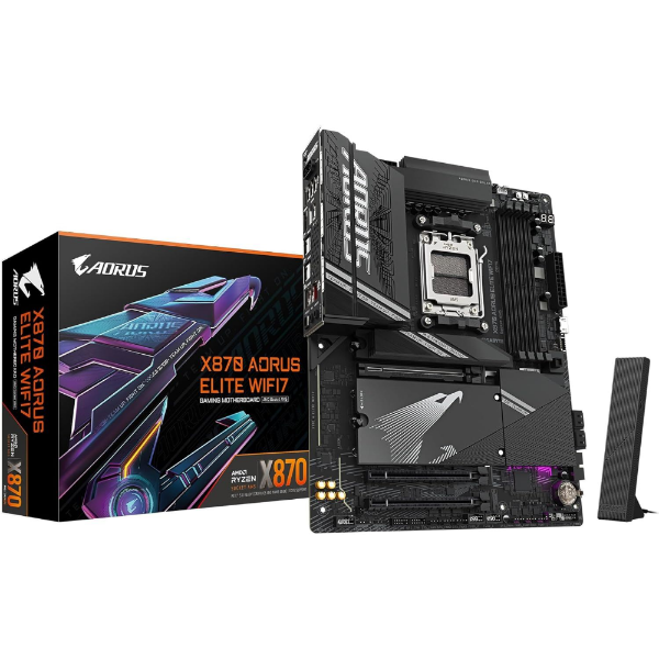 X870A-ELITE-WIFI7 8200 MHz OC DDR5 AM5 M.2 HDMI DisplayPort ATX Anakart resmi