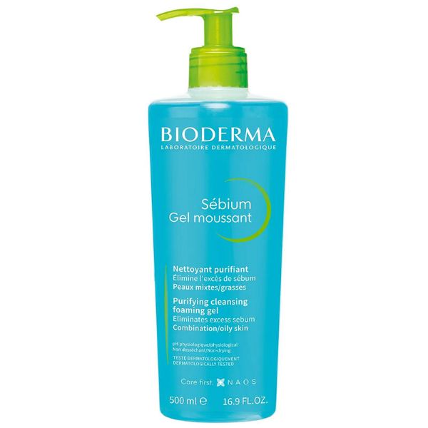 Bioderma Sebium Foaming Gel 500 ml