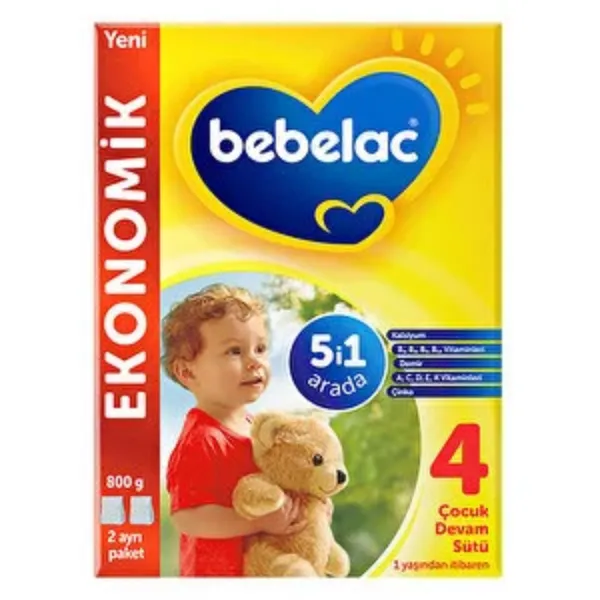 Bebelac 4 Çocuk Devam Sütü 1 Yaş+ 800 gr