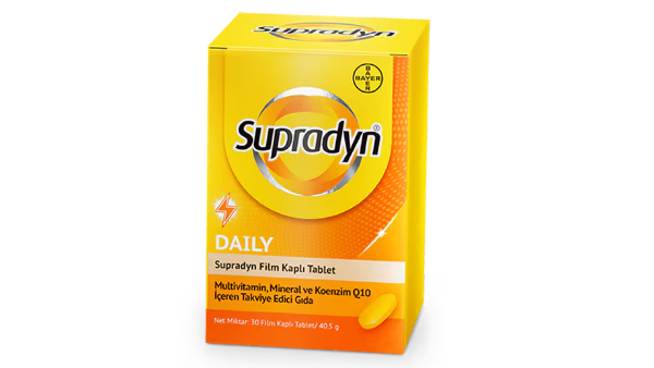 Supradyn Daily Koenzim Q10 30 Film Kaplı Tablet resmi