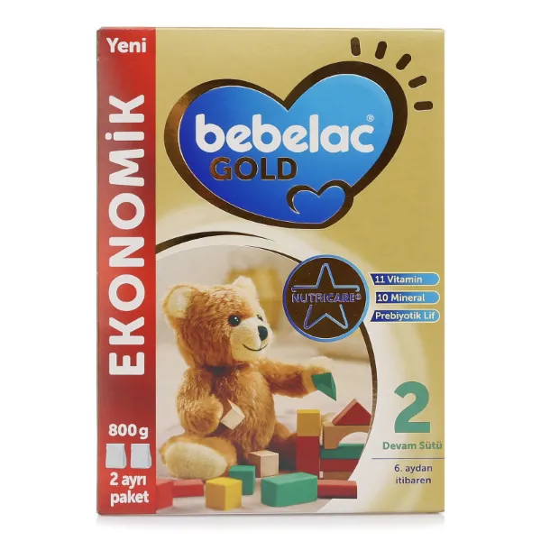 Bebelac Gold 2 Devam Sütü 6 Ay+ 800 gr