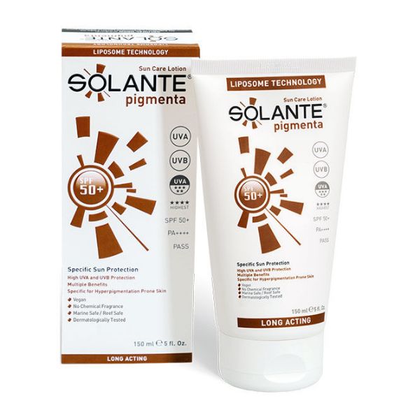 Solante Pigmenta Sun Care Lotion SPF50+ 150 ml