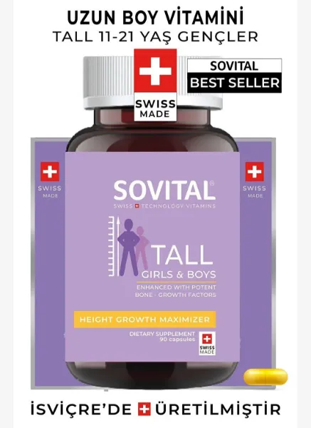 Sovital Tall Uzamaya Yardımcı 90 Softgels