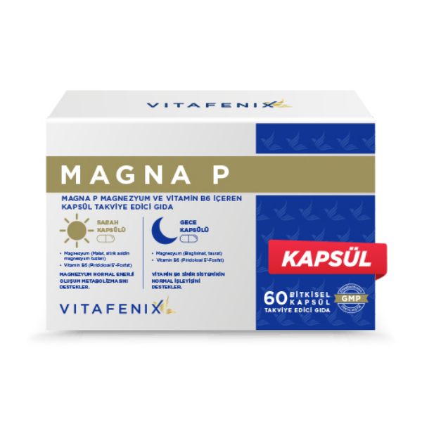 Vitafenix Magna-P 60 Kapsül