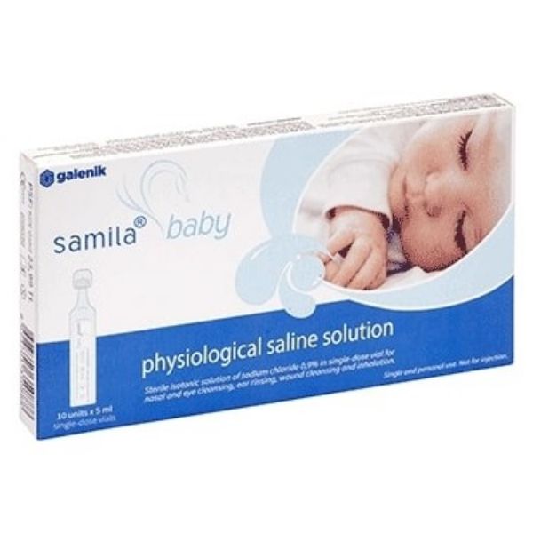 Samila Baby Serum Fizyolojik 5 ml 10 Flakon