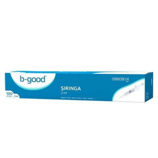 B-Good Enjektör 2 ml Yeşil - 350 Adet