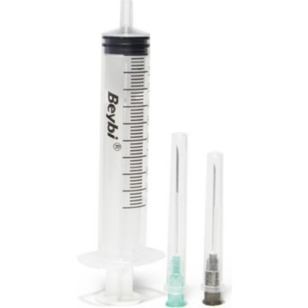 Beybi Enjektör 10 cc 3 Parça Yeşil